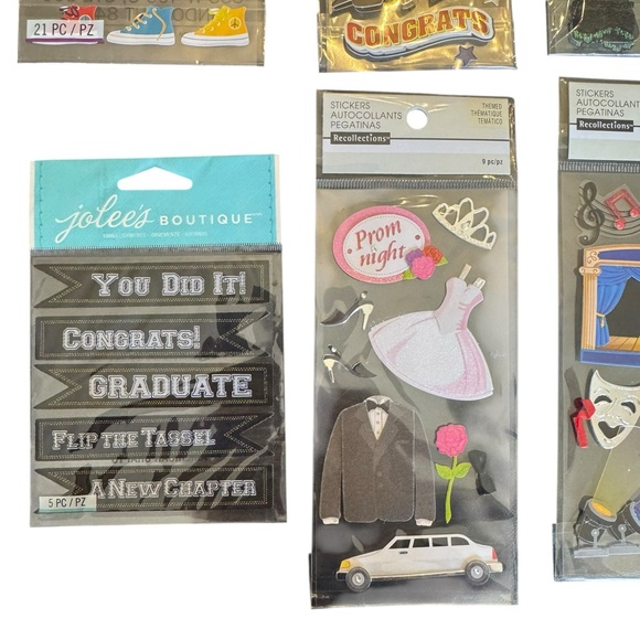 Important Milestones Scrapbooking Sticker Set - Picture 5 of 12